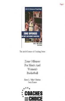 Zone Offenses for Men's and Women's Basketball (Art & Science of Coaching)