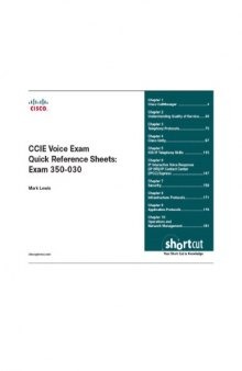 CCIE voice exam quick reference sheets