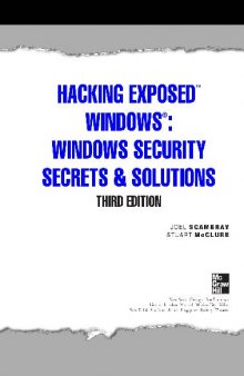 Hacking Exposed. Windows