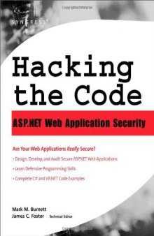 Hacking the Code: ASP.NET Web Application Security