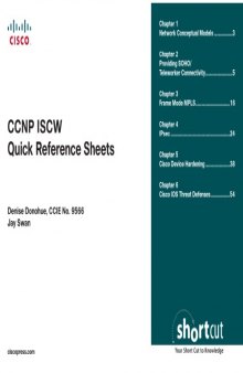 CCNP ISCW quick reference sheets