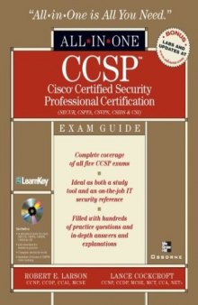 CCSP Cisco Certified Security Professional Certification All-in-One Exam Guide