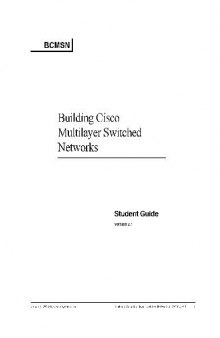 CCNP Self-Study: Building Cisco Multilayer Switched Networks