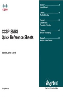 CCSP SNRS Quick Reference Sheets
