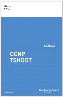CCNP TSHOOT Lab Manual  With labs, internal zipfiles