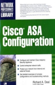 Cisco ASA Configuration (Networking Professional's Library)  