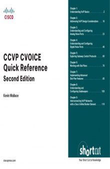 Cisco Press CCVP CVOICE Quick Reference