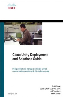 Cisco unity deployment and solutions guide