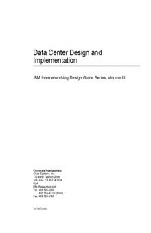 Data Center Design and Implementation 