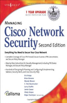 syngress - cisco security professional 27s guide to secure intrusion detection systems