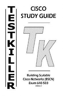 Testkiller: Building Scalable Cisco Networks (BSCN) Exam 640-503