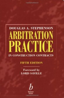 Arbitration Practice in Construction Contracts  