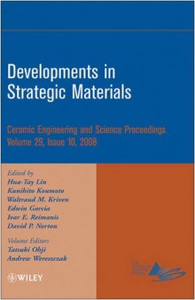 Developments in Strategic Materials: Ceramic Engineering and Science Proceedings