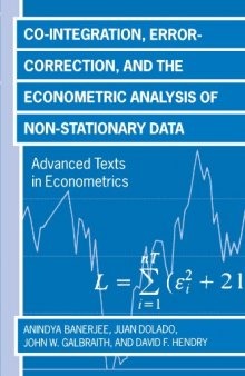 Co-integration, error correction, and the econometric analysis of non-stationary data