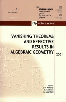 Vanishing Theorems and Effective Results in Algebraic Geometry