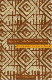 Aging in Sub-Saharan Africa: Recommendations for Furthering Research