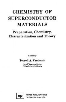 Chemistry of superconductor materials