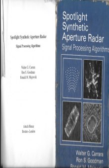 Spotlight Synthetic Aperture Radar : Signal Processing Algorithms