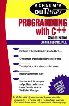 Schaum's outline of theory and problems of programming with C++