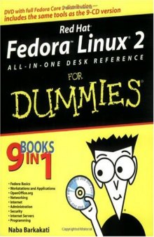 Red Hat Fedora Linux 2 All-in-One Desk Reference For Dummies