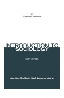 Introduction to Sociology (Seagull Ninth Edition)
