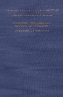 Statistical Inference for Stochastic Processes. Theory and Methods