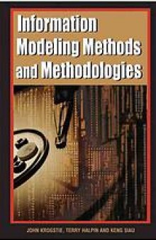 Information modeling methods and methodologies
