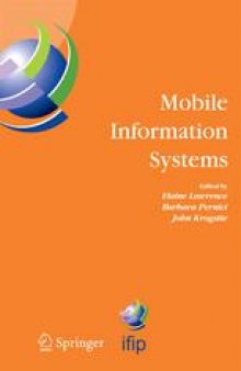 Mobile Information Systems: IFIP TC8 Working Conference on Mobile Information Systems (MOBIS) 15–17 September 2004 Oslo, Norway