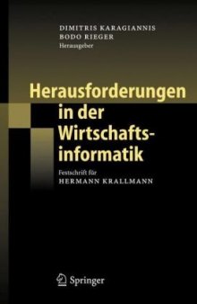 Herausforderungen in der Wirtschaftsinformatik: Festschrift fur Hermann Krallmann