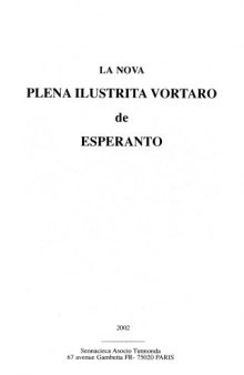 La Nova Plena Ilustrita Vortaro de Esperanto