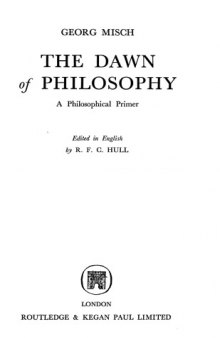 Dawn of Philosophy 1950