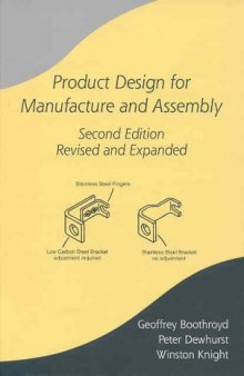 Product Design for Manufacture and Assembly