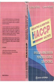 HACCP. Analiza riscurilor. Punctele critice de control