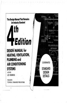 Design manual for heating, ventilation, plumbing and air conditioning systems