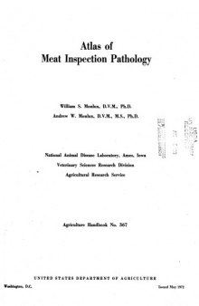 Atlas of Meat Inspection Pathology 