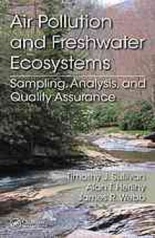 Air pollution and freshwater ecosystems : sampling, analysis, and quality assurance