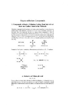 Houben-Weyl Methods in Organic Chemistry: Organotellurium Compounds