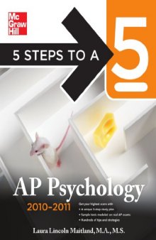 5 Steps to a 5 AP Psychology, 2010-2011, Third Edition