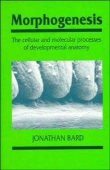Morphogenesis: The Cellular and Molecular Processes of Developmental Anatomy (Developmental and Cell Biology Series)