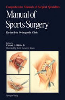 Manual of Sports Surgery: Kerlan-Jobe Orthopaedic Clinic