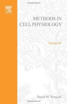 Methods in Cell Physiology Volume III