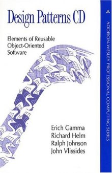 Design Patterns CD. Elements of reusable object-oriented software
