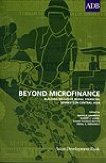 Beyond Microfinance: Building Inclusive Rural Financial Markets in Central Asia