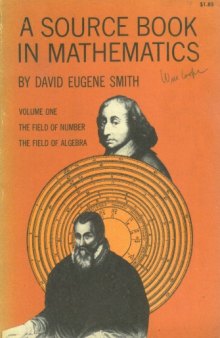 A Source Book in Mathematics: volume 1