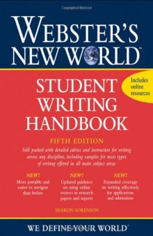 Webster's New World Student Writing Handbook, Fifth Edition
