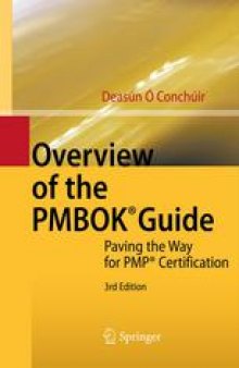 Overview of the PMBOK® Guide: Paving the Way for PMP® Certification