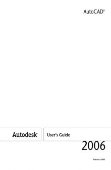AutoCAD 2006 user's guide