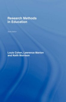 Research Methods in Education - 6e  