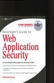 Developer's guide to web application security