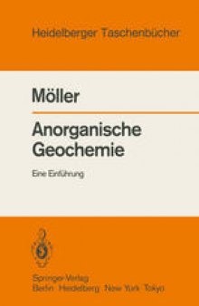 Anorganische Geochemie: Eine Einführung
